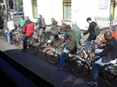 Halva Holland verkar cykla