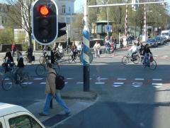 Det var cyklister överallt