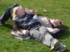 Flera familjer kom och stöttade laget i cupen