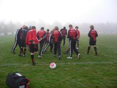 Andra dagen spelades matcherna på LTC-arenan