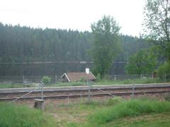 Vid sjön ligger bykstugan som nu förvandlats till bastu.
Mellösasjön hade riklig tillgång till flodkräftor, men pesten kom för ca 7 år sedan - någon korkad sommarstugeägare planterade olagligen in signalkräftor.