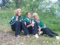 Sara, Amanda och Amanda var också  där