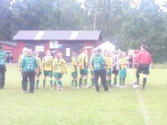 Uppställning för hälsning