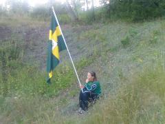 BSK-flaggan var också med