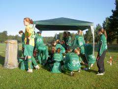 kl 7,20 och vi har börjat ladda för match mot Våmbs.