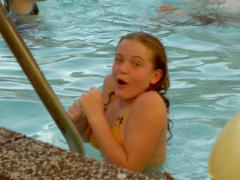 Kallt i poolen Matilda???