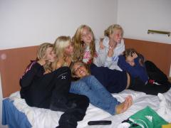 Alla ska vara med på bilden.