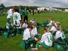 Oavgjort mot Hertzöga BK lag 1. Thomas och Tony håller i eftersnacket.