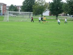 Anfall och en riktigt bra målchans.