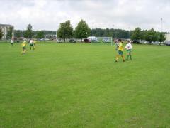 Matchbild BSK- Hertzöga BK lag 1. Vi spelar i vita tröjor.