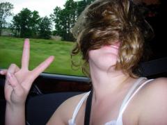 Matilda har hittat en ny frisyr...