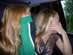 Vi vill inte vara med på bild...