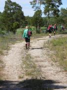 Efter matchen bar det av till södra Gotland för bad i Mickes träsk (=sjö på gotländska).
