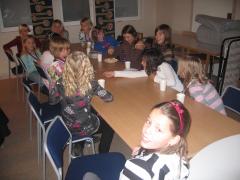 Stefan bjöd på tårta - mums!