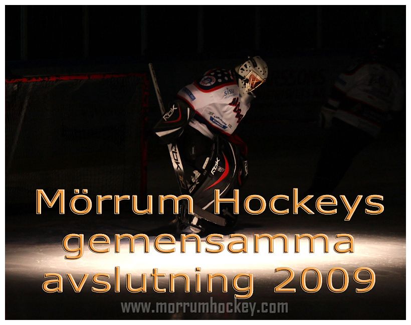 Bild: Mörrum Hockeys gemensamma avslutning 2009