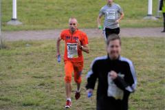 Foto: Eddie Granlund. Bild: Erik Sjökvist har precis gått ut på  tredje sträckan i herrklassen.