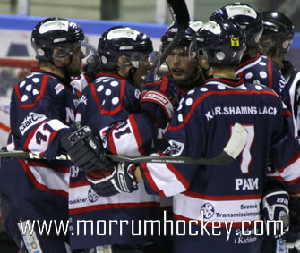 Bild: Kim Sunna blev två målsskytt i matchen hemma mot Olofströms IK