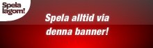 Spela lagom.Svenska Spel.