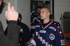 Sist men icke minst kom A-laget ut till match!