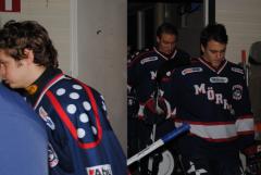 Minst lika nervösa som våra egna små hockeyhjältar