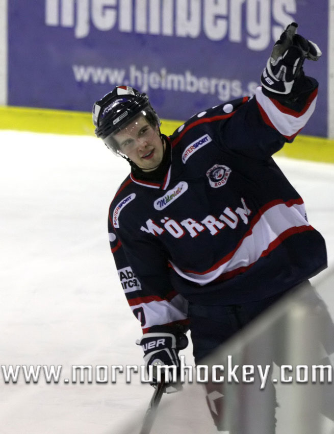 Bild: Mörrums spelare Erik Belin