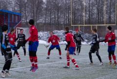 Träningsmatch Karlslunds IF, vinter 2011