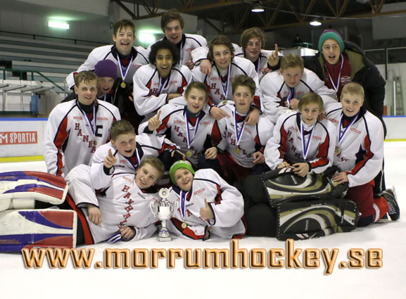 Bild:Segrare i HermiBil U15 cup blev Hanhals IF