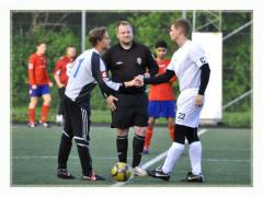 Vikarie i mål Tom. Foto: Aje Eriksson