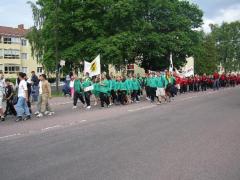 March genom Borlänge