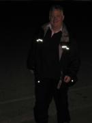 Peter på väg till frukosten