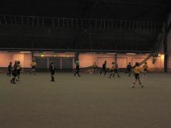 Första matchen mot ett estniskt lag