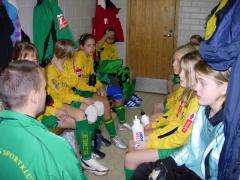 Inför första match för lag Gul