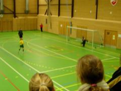 Louise slår sin straff i mål