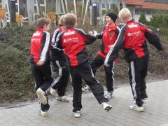 Pausjympa: "röra gröt"...