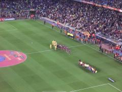 Henke fanns också på plats men inte Ronaldinho