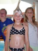 En stylad Amanda med Tova och Erica