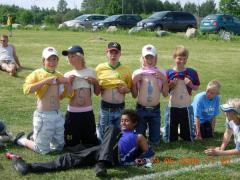 BSK grabbarna var också med och hejade.