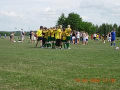 Förlust men nöjda tjejer ändå.