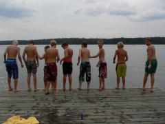 Alla hoppar samtidigt