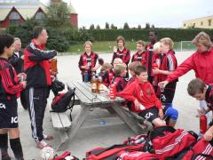 Björn K hade fixat Pommac till firandet