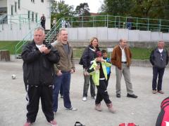 Många föräldar och syskon firade med oss.